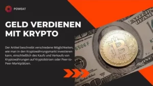 Geld verdienen mit Krypto