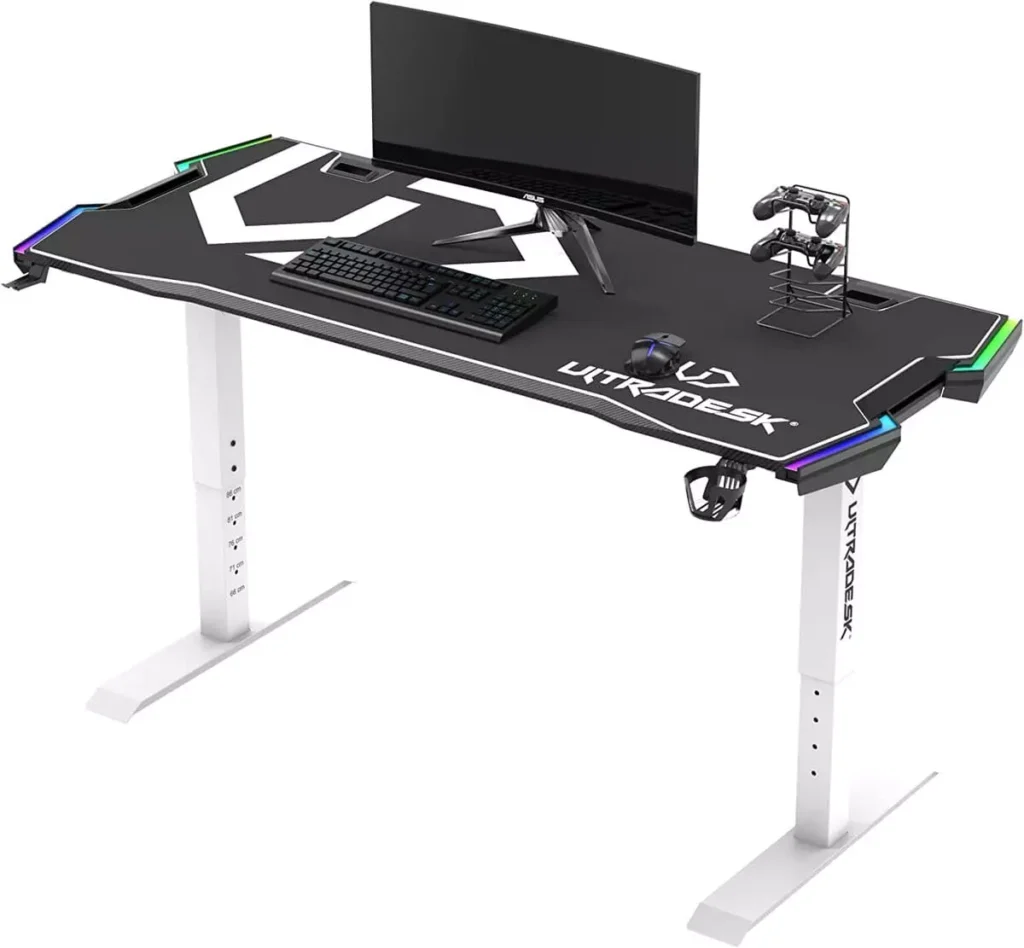 ULTRADESK Force | Ergonomischer Gaming-Schreibtisch